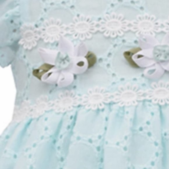 NWt Bonnie jean twirl 2t smocked sun dress Rosette - Picture 3 of 13